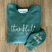 Load image into Gallery viewer, Thankful Sweatshirt