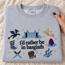 Load image into Gallery viewer, I’d Rather Be in Basgiath Sweatshirt