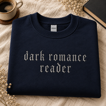 Load image into Gallery viewer, Dark Romance Reader Embroidered Crewneck Sweatshirt