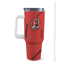 Load image into Gallery viewer, Mega Redhawk Tumbler with Handle 40oz