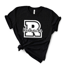Load image into Gallery viewer, Redhawks Varsity Letter Tee