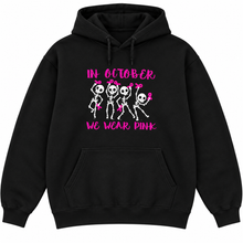 Load image into Gallery viewer, Skeleton Support Sweatshirt | Black | pullover hoodie