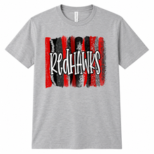 Load image into Gallery viewer, Redhawks Stripe short-sleeve tee — Gray