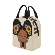 Load image into Gallery viewer, Sunflower Beauty Zippered Lunch Bag - Sincere Sentiments