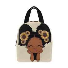 Load image into Gallery viewer, Sunflower Beauty Zippered Lunch Bag - Sincere Sentiments