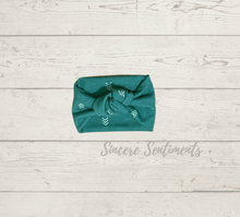 Load image into Gallery viewer, Jade Chevron Knotted Headband - Sincere Sentiments