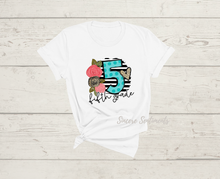 Load image into Gallery viewer, Floral School Grade Tee - Sincere Sentiments