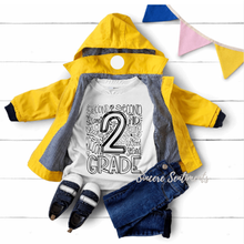 Load image into Gallery viewer, School Grade Tee - Sincere Sentiments
