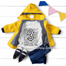 Load image into Gallery viewer, School Grade Tee - Sincere Sentiments