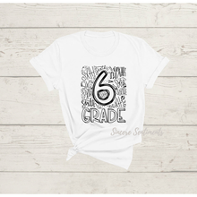 Load image into Gallery viewer, School Grade Tee - Sincere Sentiments