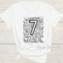 Load image into Gallery viewer, School Grade Tee - Sincere Sentiments