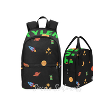 Load image into Gallery viewer, Space Backpack and Lunch Bag Set - Sincere Sentiments