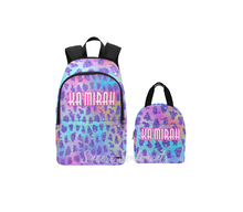 Load image into Gallery viewer, Personalized Colorful Animal Backpack Set - Sincere Sentiments