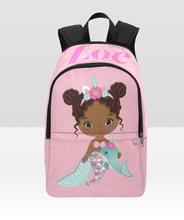 Load image into Gallery viewer, Pink Mermaid Backpack and Lunch Bag Set - Sincere Sentiments