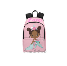 Load image into Gallery viewer, Pink Mermaid Backpack and Lunch Bag Set - Sincere Sentiments