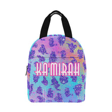 Load image into Gallery viewer, Colorful Animal Print Lunch Bag - Sincere Sentiments