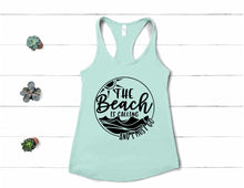 Load image into Gallery viewer, The Beach is Calling Tank - Sincere Sentiments
