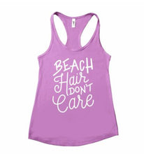 Load image into Gallery viewer, Beach Hair Don't Care Tank - Sincere Sentiments