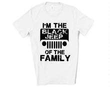Load image into Gallery viewer, Black Jeep Tee - Sincere Sentiments