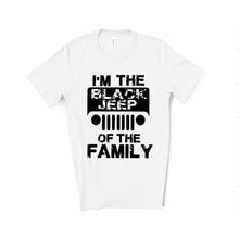 Load image into Gallery viewer, Black Jeep Tee - Sincere Sentiments