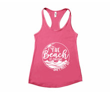 Load image into Gallery viewer, The Beach is Calling Tank - Sincere Sentiments