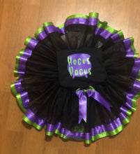 Load image into Gallery viewer, Witch Costume Ribbon Tutu Set