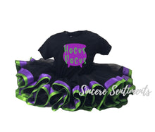 Load image into Gallery viewer, Witch Costume Ribbon Tutu Set - Sincere Sentiments