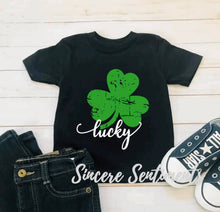 Load image into Gallery viewer, Lucky Clover Tee - Sincere Sentiments