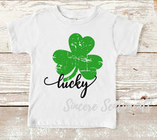 Load image into Gallery viewer, Lucky Clover Tee - Sincere Sentiments