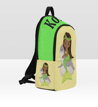 Load image into Gallery viewer, Personalized Yellow Mermaid Back Pack