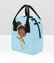Load image into Gallery viewer, Blue Mermaid Lunch Bag