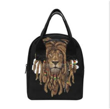 Load image into Gallery viewer, Rasta Lion Lunch Bag