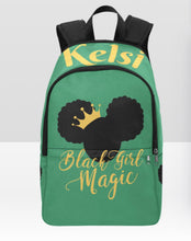 Load image into Gallery viewer, Black Girl Magic Personalized Backpack & Lunch Bag Bundle