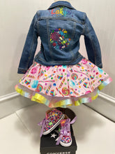 Load image into Gallery viewer, Personalized Candy Jean Jacket
