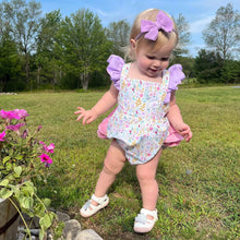 Load image into Gallery viewer, Floral Vine Romper