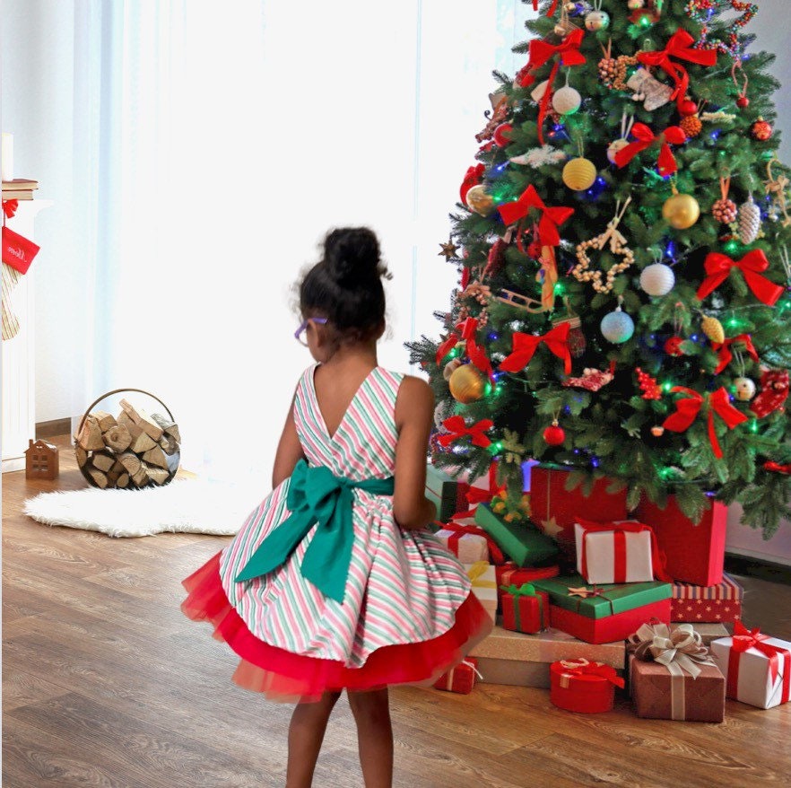 white christmas dresses Peppermint Kisses Dress – Shop Allie Allure