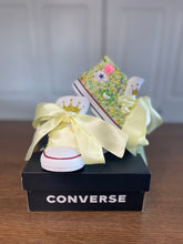 Load image into Gallery viewer, Princess & the Frog Converse | Bling Shoes | Frog Princess | Rhinestone | Birthday Theme | Personalized | Bedazzled Shoes | Kids Shoes