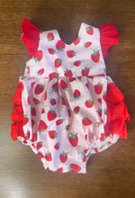 Load image into Gallery viewer, Strawberry Romper