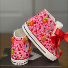 Load image into Gallery viewer, Strawberry Themed Converse