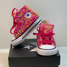 Load image into Gallery viewer, Pink Lemonade Converse Shoes - Sincere Sentiments
