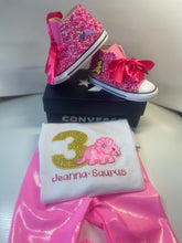 Load image into Gallery viewer, Dino Birthday Pant Set - Sincere Sentiments