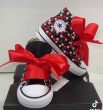 Load image into Gallery viewer, Cruella de Vil Converse Shoes - Sincere Sentiments