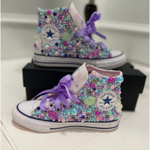 Load image into Gallery viewer, Mermaid Converse Shoes - Sincere Sentiments