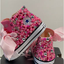 Load image into Gallery viewer, Shades of Pink Converse Shoes - Sincere Sentiments
