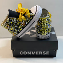 Load image into Gallery viewer, Bumblebee Converse Shoes - Sincere Sentiments