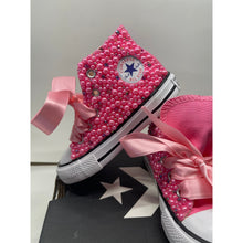 Load image into Gallery viewer, Bubblegum Pink Converse Shoes - Sincere Sentiments
