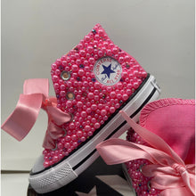 Load image into Gallery viewer, Bubblegum Pink Converse Shoes - Sincere Sentiments