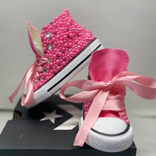 Load image into Gallery viewer, Bubblegum Pink Converse Shoes - Sincere Sentiments