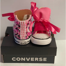 Load image into Gallery viewer, Pretty in Pink Converse Shoes - Sincere Sentiments