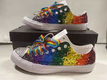 Load image into Gallery viewer, LGBT Pride Converse Shoes (Adults) - Sincere Sentiments